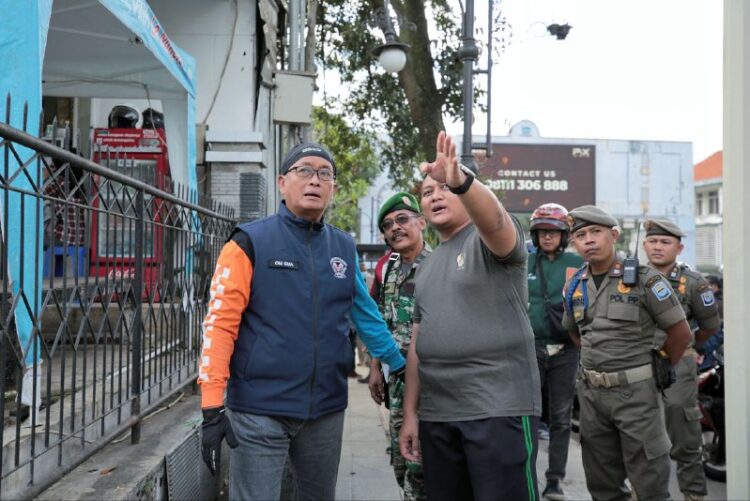 Gercep! Ducting Ruas Jalan Riau-Banda Lebih Cepat dari Target