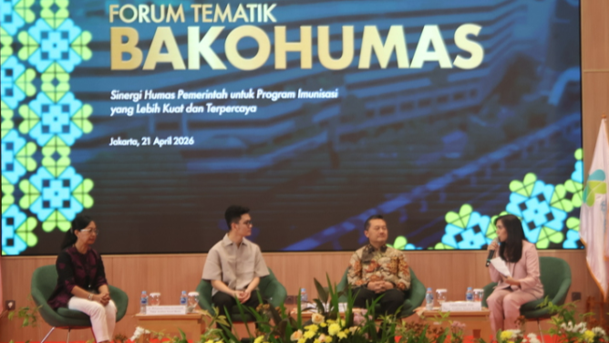 Kemenkes Perkuat Sinergi Bakohumas Tangkal Disinformasi Imunisasi